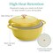 Best Choice Products 7.5 Quart Enamel Cast-Iron Dutch Oven, Heavy-Duty Cookware w/ Dual Handles, Lid